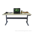 New Motorized Dual Motor Wood Study Electric Desk